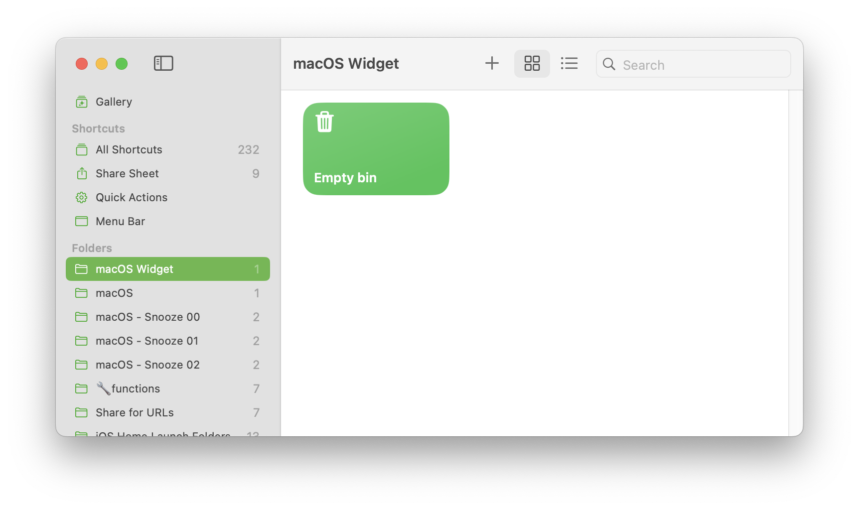 empty-bin-shortcut-folder